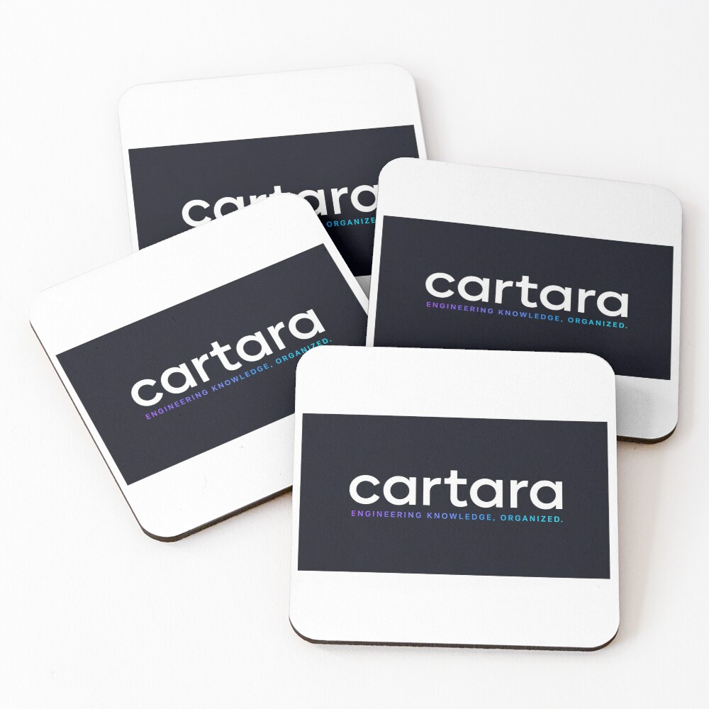 Item preview, Coasters (Set of 4) designed and sold by CartaraCode.