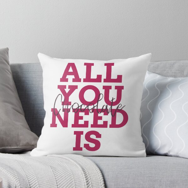 Item preview, All You Need Is Chocolate designed and sold by sunnivamla.