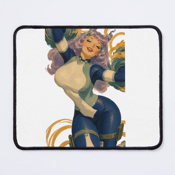 Item preview, Mt. Lady Pin Up Girl | My Hero Academia Inspired Vintage Retro Fan Art designed and sold by Cosplayvintage.