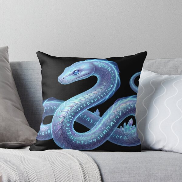 Item preview, Arcane Crystal Serpent Guardian | Mystical Rainbow Fantasy Snake designed and sold by Biaa777.