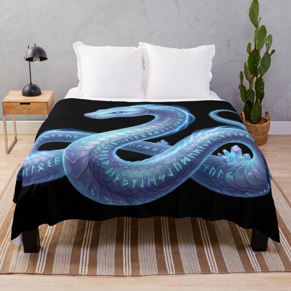 Item preview, Arcane Crystal Serpent Guardian | Mystical Rainbow Fantasy Snake designed and sold by Biaa777.