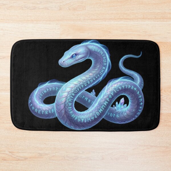 Item preview, Arcane Crystal Serpent Guardian | Mystical Rainbow Fantasy Snake designed and sold by Biaa777.