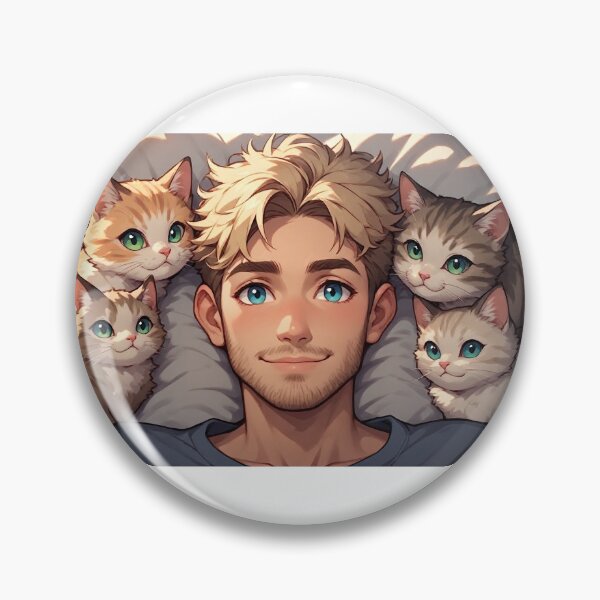 Item preview, Sandy blond & kitties designed and sold by ordinaryjoe1998.