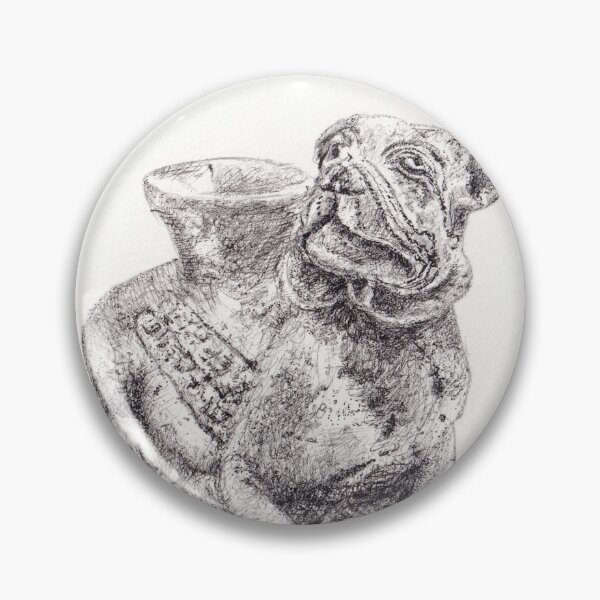 Item preview, Ancient Artifact Series - Terracotta Guardian Beast designed and sold by ECMazur Art.