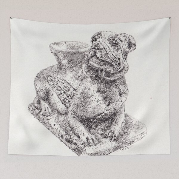 Item preview, Ancient Artifact Series - Terracotta Guardian Beast designed and sold by ECMazur Art.