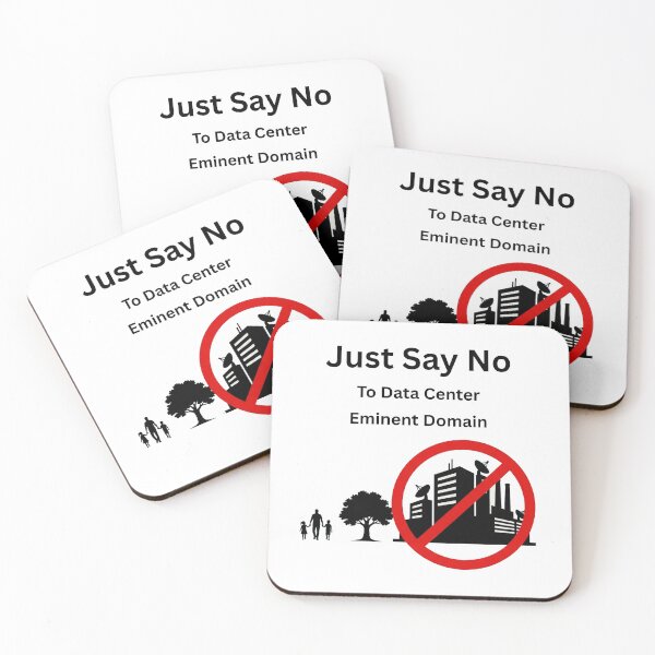 Item preview, Just Say No To Data Center Eminent Domain designed and sold by Tws-Tees.