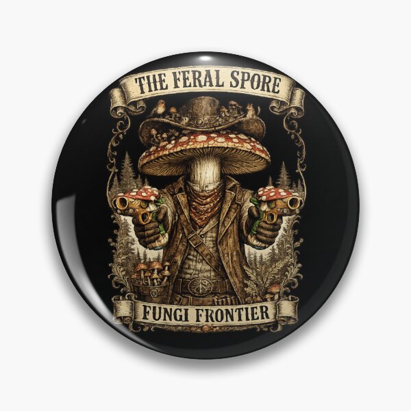 Item preview, feral mushrooms designed and sold by twosoulsinc.