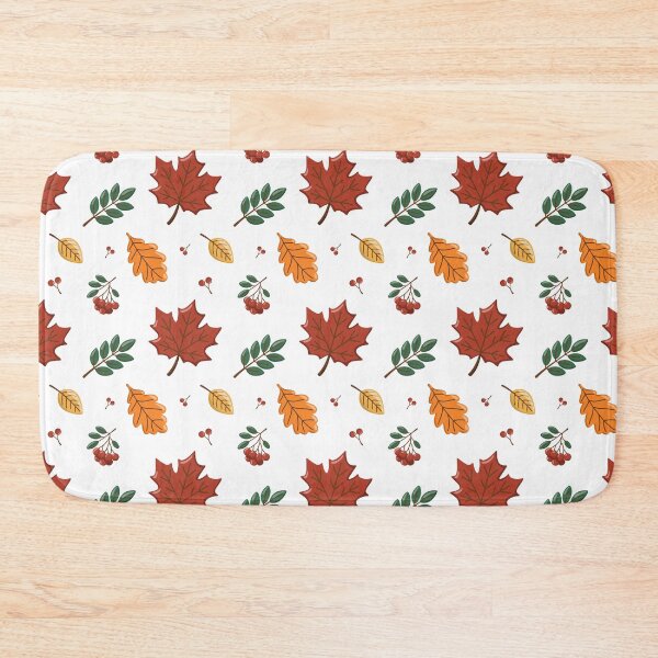 Item preview, Autumn Leaves and Berries Pattern designed and sold by EvLip-Artist.