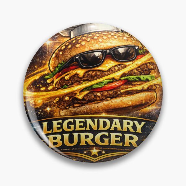 Item preview, Legendary Burger Fantasy Art T-Shirt | Medieval Food Graphic Apparel designed and sold by irfanshikh.