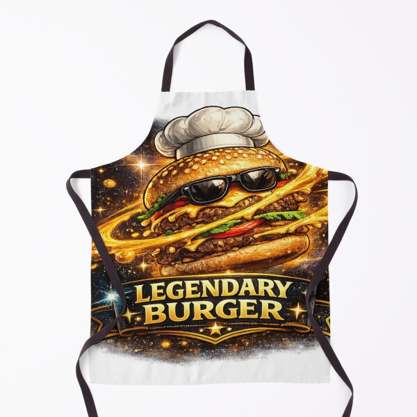 Item preview, Legendary Burger Fantasy Art T-Shirt | Medieval Food Graphic Apparel designed and sold by irfanshikh.
