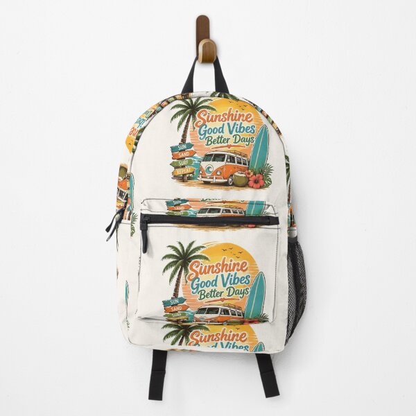 Item preview, Sunshine Good Vibes Better Days | Retro Summer Beach Vacation Design designed and sold by Genesis-Ink.