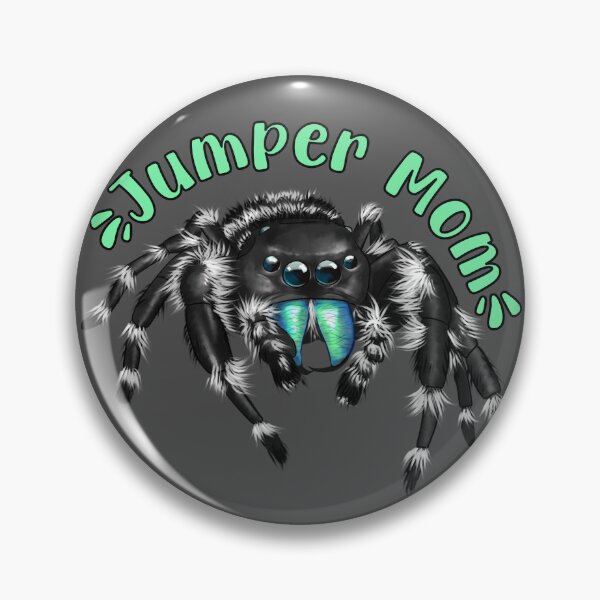 Item preview, Jumper Mom-Jumping Spider Sticker designed and sold by Ashen Jumper.