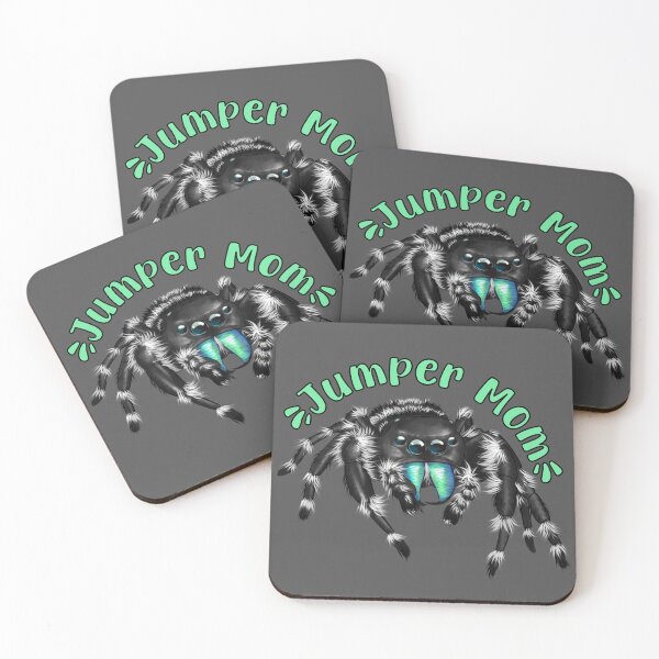 Item preview, Jumper Mom-Jumping Spider Sticker designed and sold by Ashen Widow.