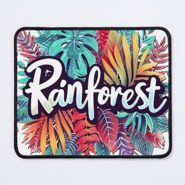 Item preview, rainforest botanical 2 br colorful botanical typographic design designed and sold by SmashingDeals.