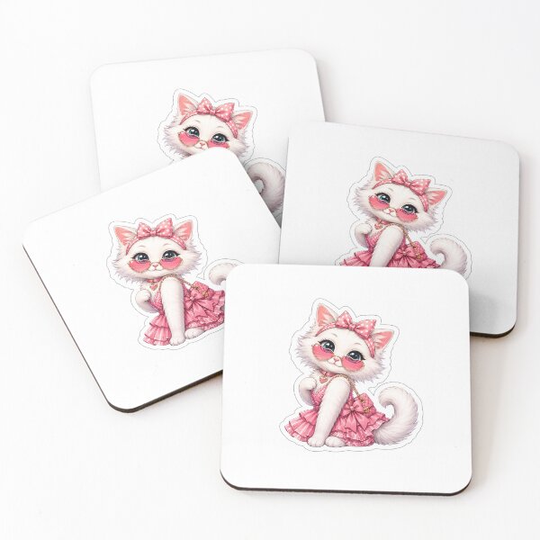 Item preview, Cute Fashion Princess Cat Sticker ⭐ designed and sold by Arts121.
