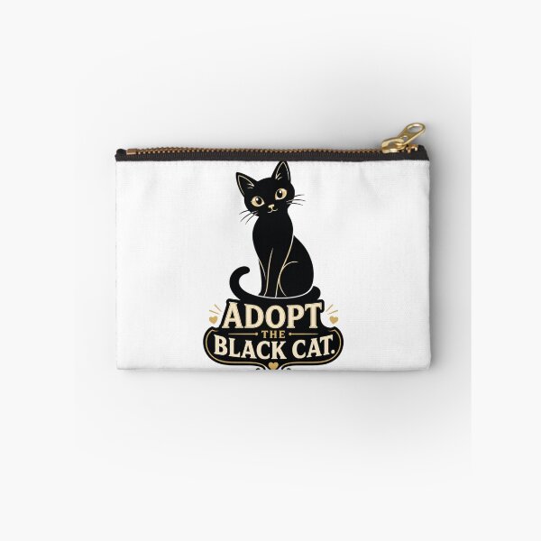 Item preview, Adopt The Black Cat Lover Rescue Badge Vintage Cat Mom Adoption Advocate Design designed and sold by The Junto Shop.