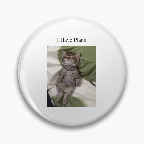 Item preview, I Have Plans Funny Sleeping Cat T-Shirt | Cute Cat Lover Graphic Tee designed and sold by TheAmorse01.