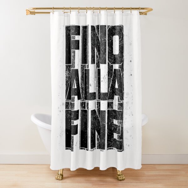 Item preview, Fino Alla Fine Black and White Italian Football Chants Art designed and sold by osamawaleed1997.