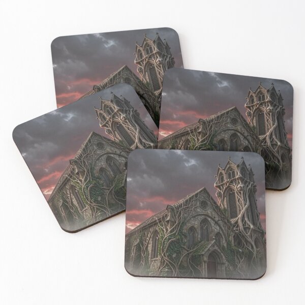 Item preview, old Gothic cathedral in the stone forest designed and sold by pasalagabriela.