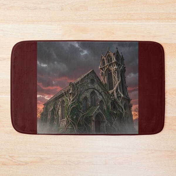 Item preview, old Gothic cathedral in the stone forest designed and sold by pasalagabriela.