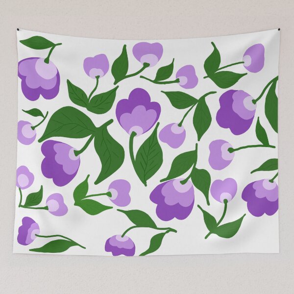 Item preview, Purple Floral Botanical Seamless Pattern designed and sold by S.k.Singh.