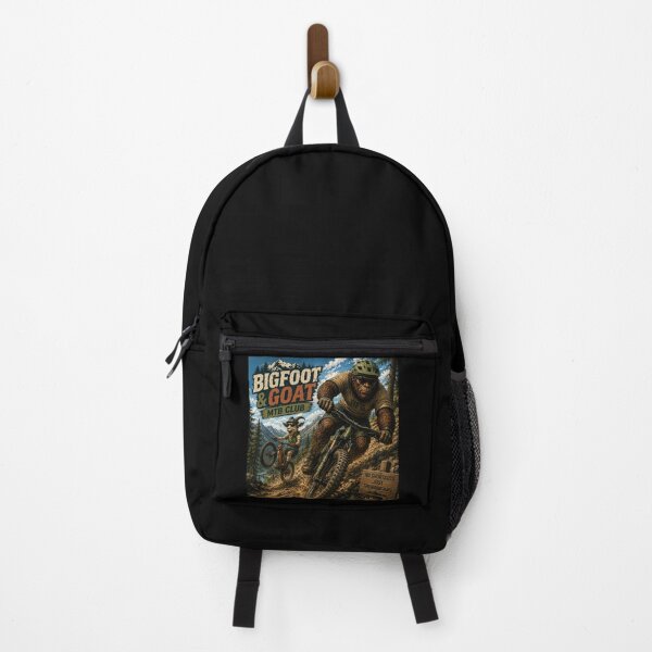 Item preview, Bigfoot and Goat MTB Club Vintage Mountain Biking Adventure designed and sold by NicheBloom.