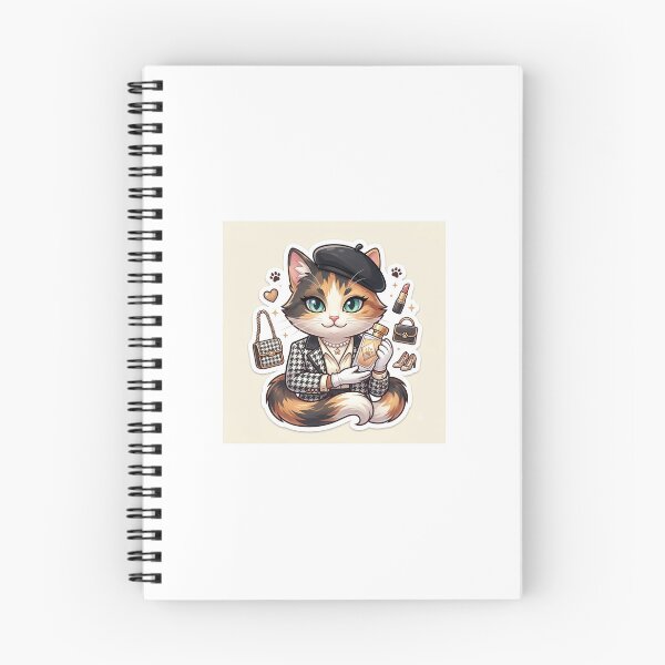 Item preview, Cute Fashion Cat Sticker designed and sold by Arts121.