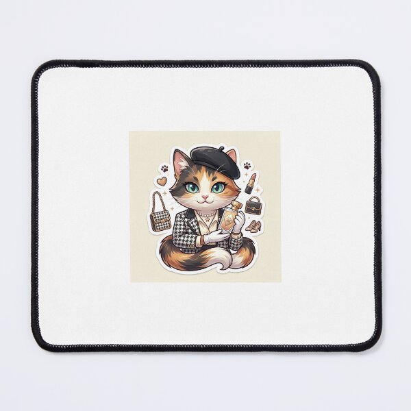 Item preview, Cute Fashion Cat Sticker designed and sold by Arts121.