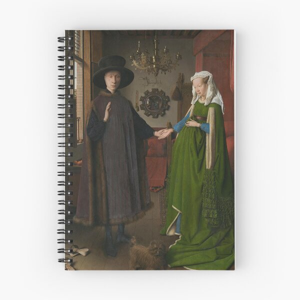 Item preview, The Arnolfini by Jan van Eyck - Renaissance Portrait Style Wedding Couple Wall Art designed and sold by RickE.