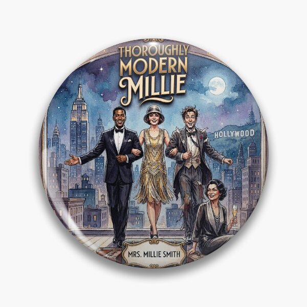 Item preview, Thoroughly Modern Millie the Musical designed and sold by Rock_On.