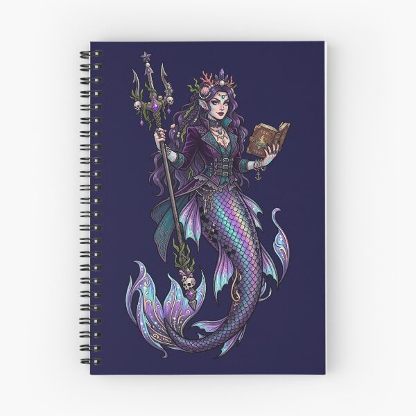 Item preview, Dark Academia Mermaid designed and sold by Magimel.