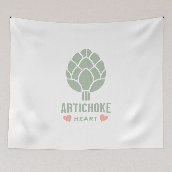 Item preview, Artichoke Heart Love Vegetable Foodie Design designed and sold by AntiqueImages.