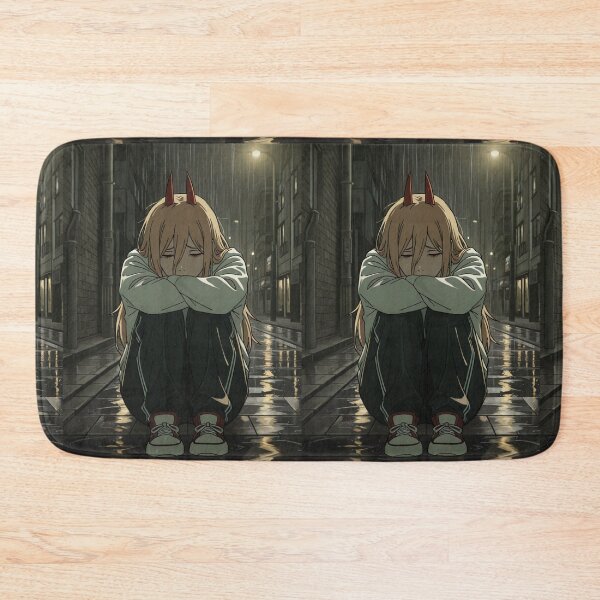 Item preview, Art - Solitary Anime Character, Scene of Sadness designed and sold by AnimeShin.