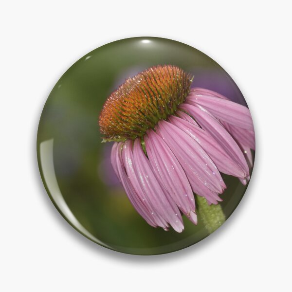 Item preview, Pink Echinacea in Garden Vertical Macro Photography designed and sold by TathataPhotos.