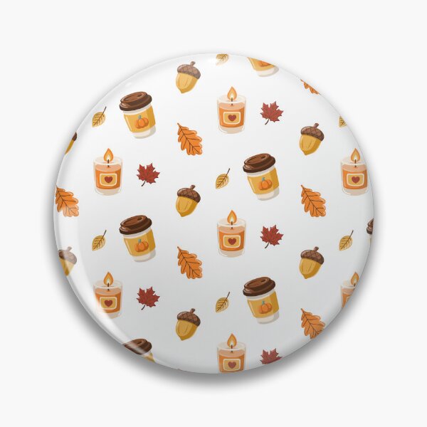 Item preview, Pumpkin Spice Coffee and Candle Pattern designed and sold by EvLip-Artist.