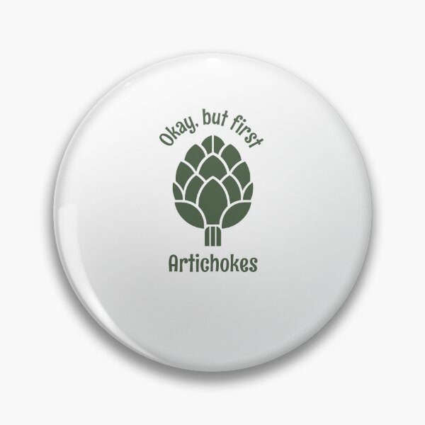 Item preview, Okay But First Artichokes Funny Vegetable Lover designed and sold by AntiqueImages.