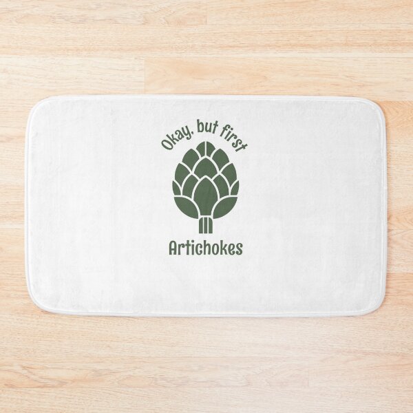 Item preview, Okay But First Artichokes Funny Vegetable Lover designed and sold by AntiqueImages.