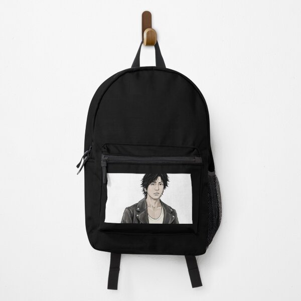 Item preview, Anime Man in Leather Jacket with Earrings designed and sold by KaleChub.