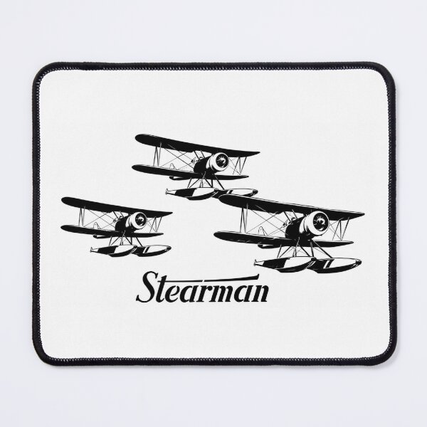 Item preview, stearman biplane on floats seaplane N2S war birds designed and sold by PilotandPlane.