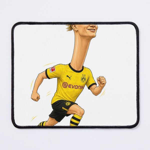Item preview, Erling Haaland Cartoon Illustration | Football Fan Art | Soccer Player Digital Artwork designed and sold by maheart83.