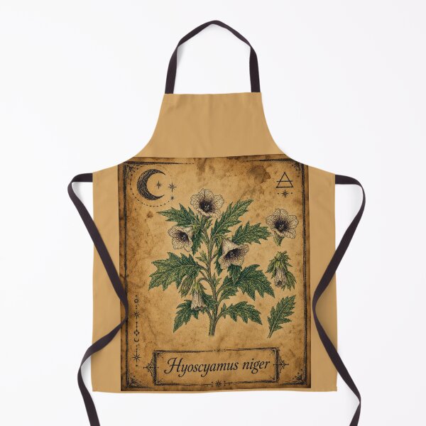 Item preview, Hyoscyamus niger – Witchy Herbarium Collector’s Edition designed and sold by JOANNASKAH.