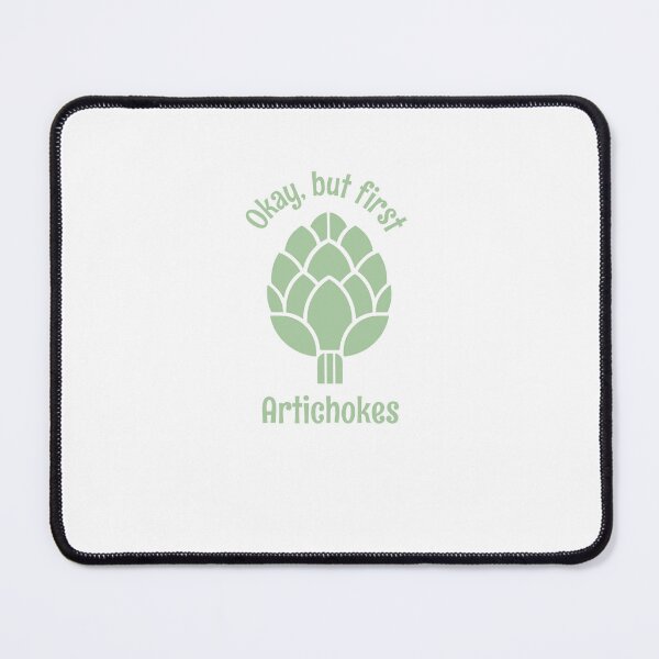 Item preview, Okay But First Artichokes Vegetable Lover Design designed and sold by AntiqueImages.