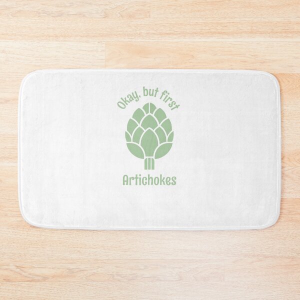 Item preview, Okay But First Artichokes Vegetable Lover Design designed and sold by AntiqueImages.