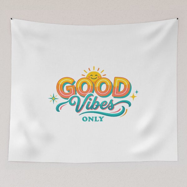 Item preview, Good Vibes Only Summer Typography designed and sold by tahminsdesign25.