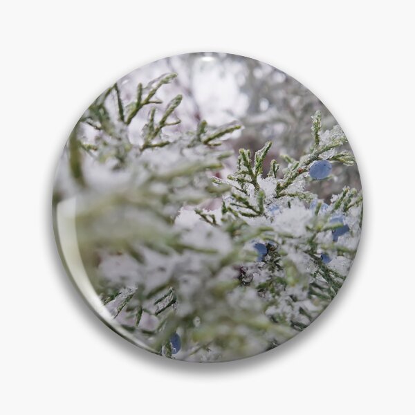 Item preview, frosted juniper branches  designed and sold by psychoshadow.