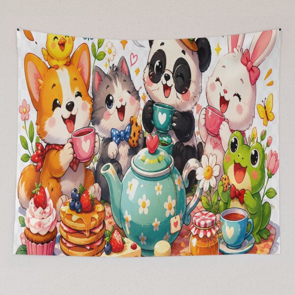 Item preview, Cute animal friends designed and sold by urbanshop7.