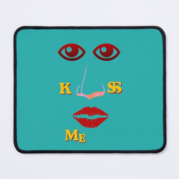 Item preview, Romantic Kiss Me Abstract Face Design designed and sold by sisterthreein.