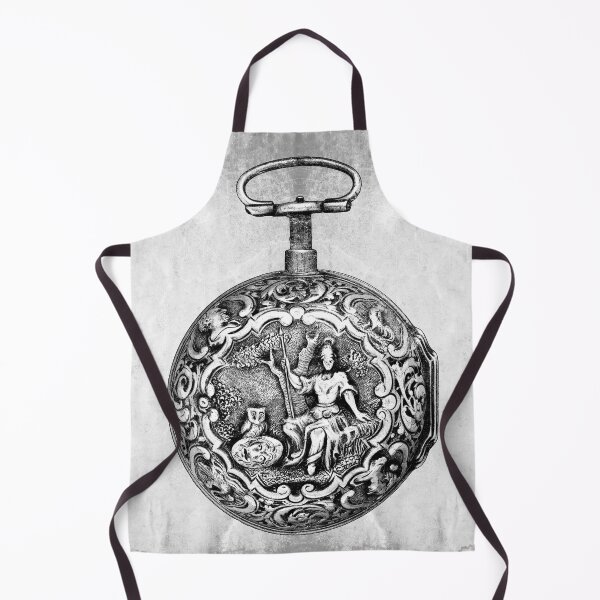 Item preview, Ornate Silver Pocket Watch With Mythological Relief designed and sold by Ghoul Enterprises.