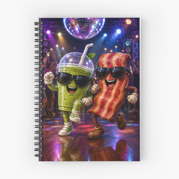 Item preview, Funny Smoothie and Bacon Dancing designed and sold by BROHLine Studio.