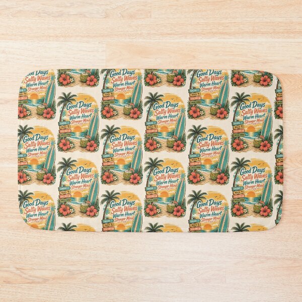 Item preview, Good Days Salty Waves | Retro Summer Beach Vintage Surf Aesthetic designed and sold by Genesis-Ink.